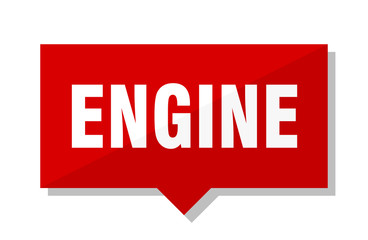 engine red tag