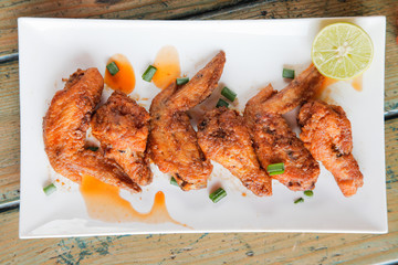 Roasted Chicken Wings with Lemon