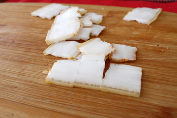 Pork fat delicacy, lard
