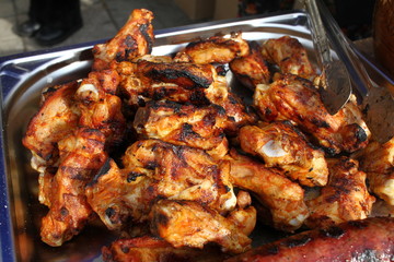 grilled chicken wings