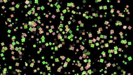 Background of squares. Different shades. With color and light transitions.