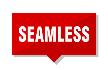 seamless red tag
