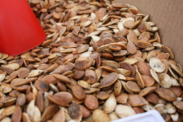 Roasted pumpkin seeds