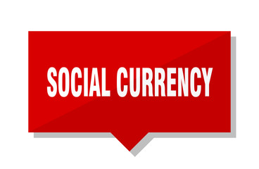 social currency red tag