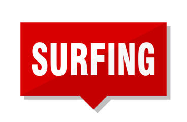 surfing red tag