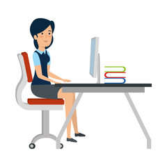 businesswoman in the workplace