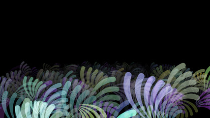 Abstract background pattern with plant matter.