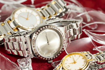 watches on felt