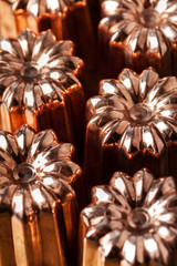 Traditional canele molds