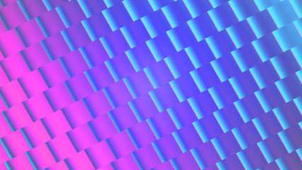 Background in paper style. Of multi-colored details.