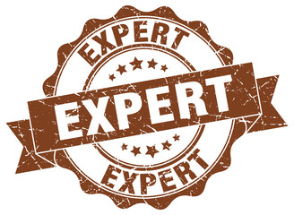 Obraz premium expert stamp. sign. seal