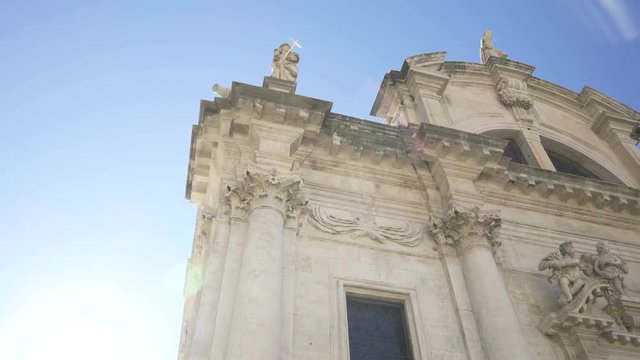 View of Church of Saint Blaise in Dubrovnik