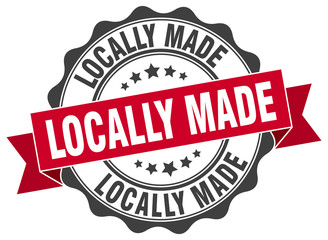 Fototapeta premium locally made stamp. sign. seal