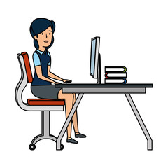 businesswoman in the workplace