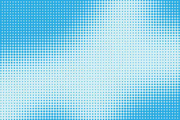 Halftone dotted pattern as a background