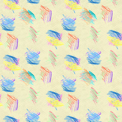 Scribble hand drawn pattern