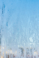 Rime, frost, ice texture. ice pattern texture