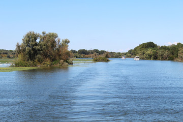 Gita in battello nella riserva