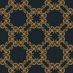 Geometric seamless pattern. Lace