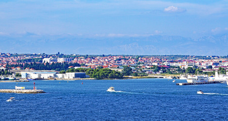 Fototapeta na wymiar Zadar, Mar Adriatico, Dalmacia, Croacia