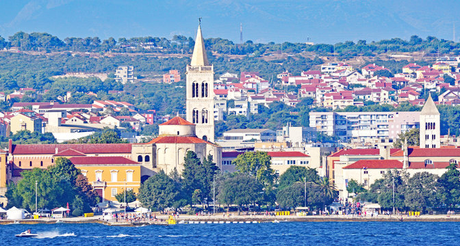 Zadar, Mar Adriatico, Dalmacia, Croacia