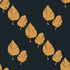 seamless pattern. Leaf