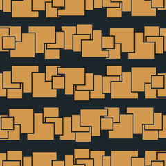 square Geometric seamless pattern