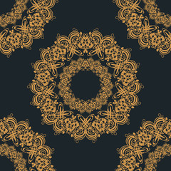 seamless geometric abstract pattern lace