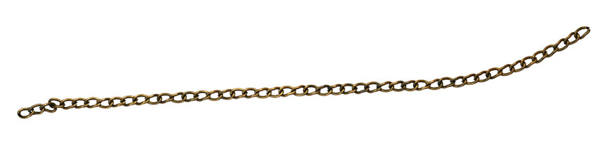 Bronze metal chain