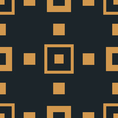 Geometric seamless pattern. Square