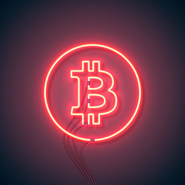 Neon Sign Bitcoin