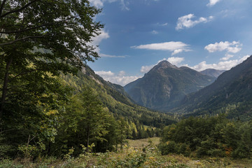 Fototapeta na wymiar Karnische Alpen