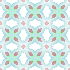 Seamless pattern background with multi-colored wavy lines.