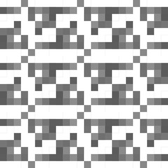 Fototapeta premium Seamless pattern background from a variety of multicolored squares.