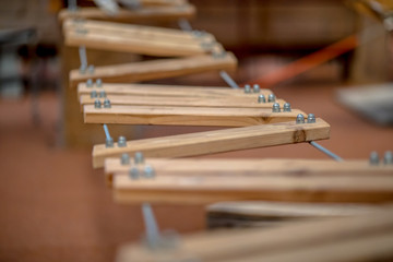 Bridge in Indoor adventure park