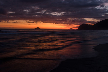 Fototapeta premium Sunset Beach