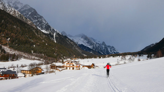 Langlaufen im Antholzer Tal - S&uuml;dtirol