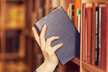 Book bookshelf education hand information learning literature © BillionPhotos.com