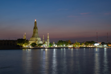 Famous temple in Thailand (Wat Arun)
