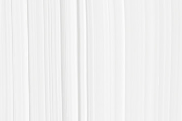 Obraz premium The white texture of the stripes with the effect of 3D, the line of gray light color. Art background for wallpaper pattern and packaging in modern style.