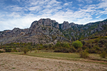 summer mountain landscape