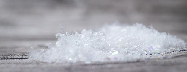 panorama snow decor winter holiday background