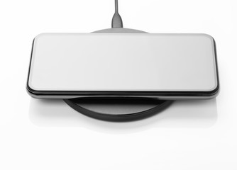 the phone is charged on the Fast Charge Wireless Charger