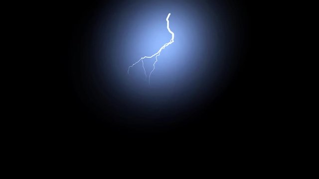 15 Realistic lightning strikes over black background. Thunderstorm with flashing lightning thunderbolt 
