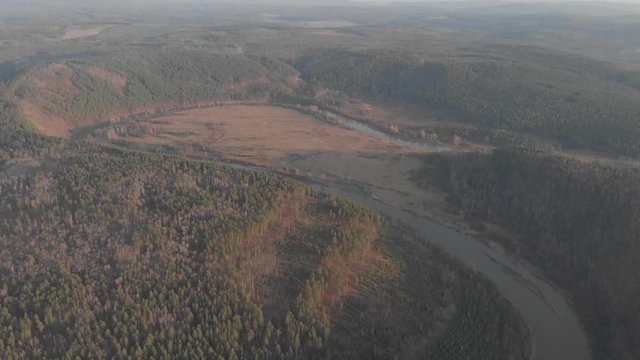 Republic of Bashkortostan, rivers, autumn Idrisovskaya cave. modern.