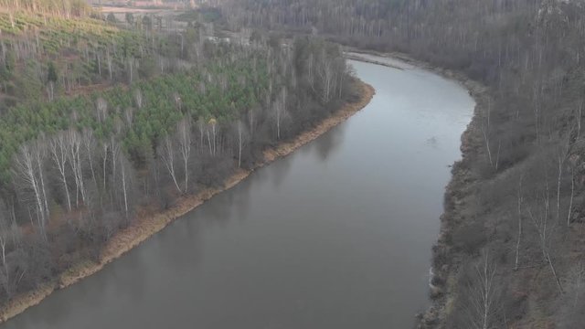 Republic of Bashkortostan, rivers, autumn Idrisovskaya cave. modern.