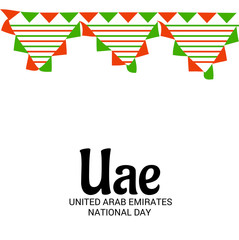 UAE Independence Day. United Arab Emirates National Day.