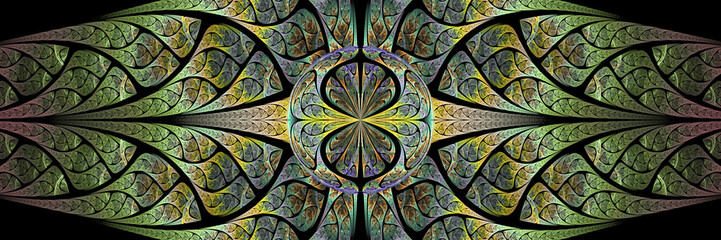Colorful Fractal Background