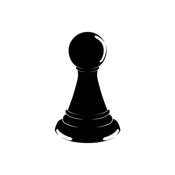 White Pawn Chess Piece - Vectorjunky - Free Vectors, Icons, Logos