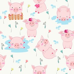 Vector seamless pattern